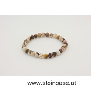 Armband Jaspis - Matt 6mm